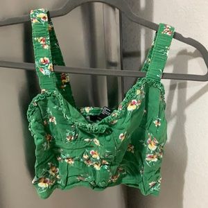 Forever 21 floral tank top